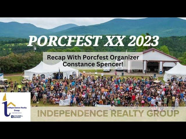 Porcfest Recap with Organizer Constance Spencer!