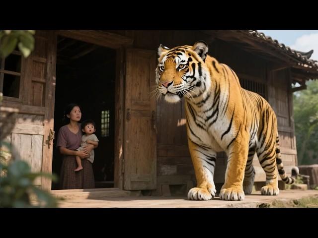 Người Phụ Nữ Vô Sinh Cứu Hổ Bị Trúng Tên, Một Năm Sau Cô Bất Ngờ Có Thai, Chuyện Gây Sốc Cả Làng.