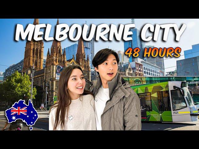 48 Hours Travelling in Melbourne City 2024  Australia Vlog