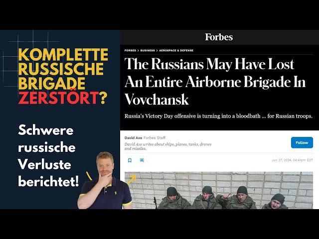 Russische Brigade komplett zerstört? Ukraine Lagebericht (322) und Q&A