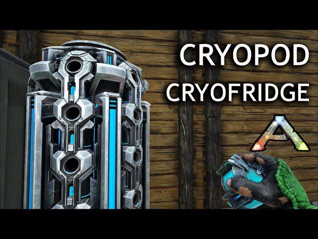 Cryopod and Cryofridge Ark Survival Evolved How to Tutorial