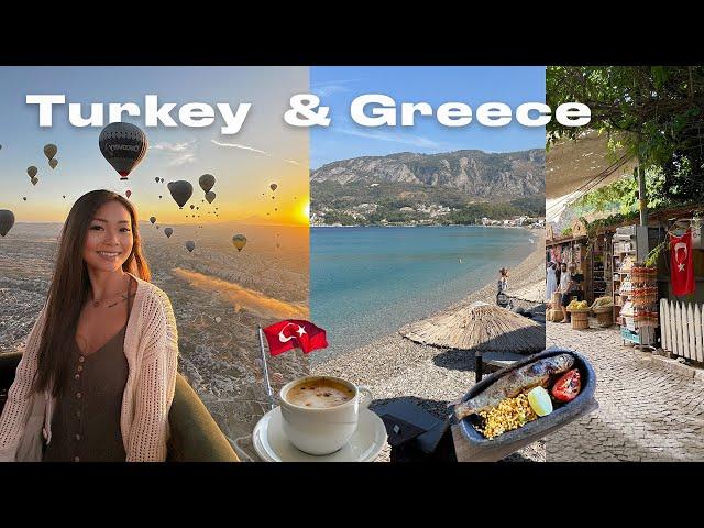 2 weeks in Turkey and Greece: traveling to Istanbul, Cappadocia, Samos, Kuşadası | travel vlog