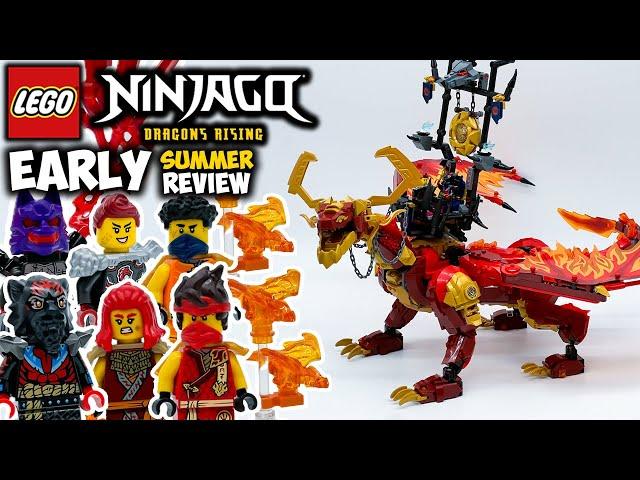 Source Dragon of Motion EARLY Review! LEGO Ninjago Dragons Rising Set 71822