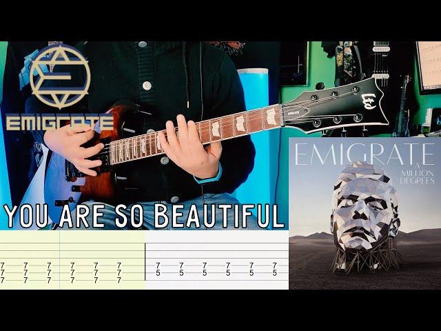 Emigrate - You Are So Beautiful |Guitar Cover| |Tab|