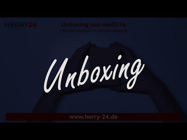 Unboxing vom SEAWIN KNX Aktor mit Strommessung, Spannungsmessung und Wirkleistungsmessung