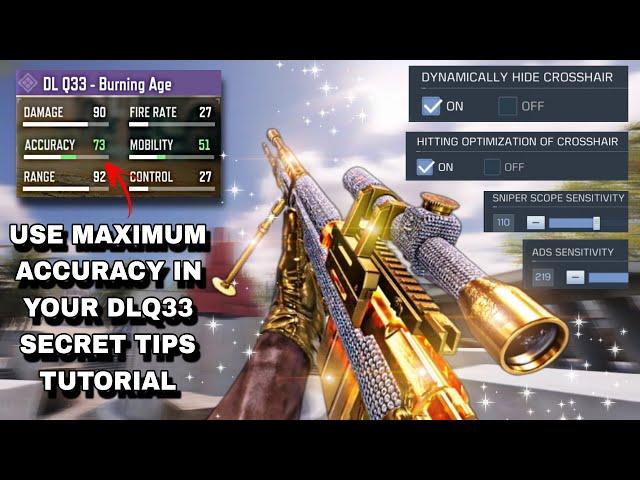 BEST FAST️NEW ADS+NO HITMARKER DLQ33 Gunsmith Setup! BEST DLQ33 Loadout? DLQ33 CODM Attachments