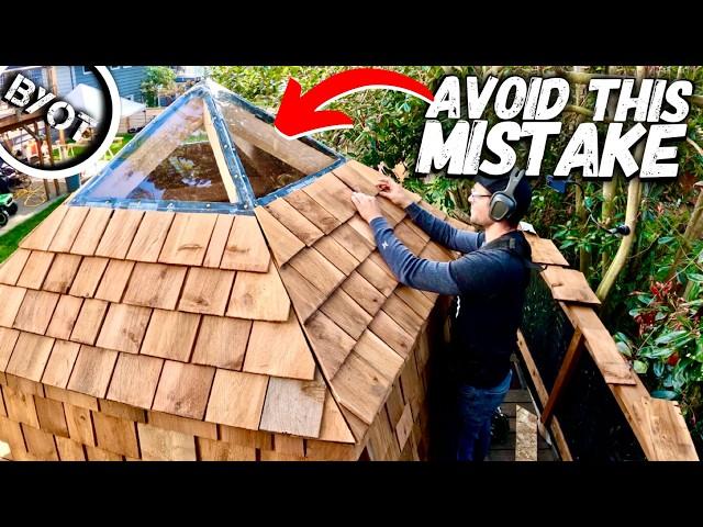 How To Build A Geodesic Dome WITH Skylights!