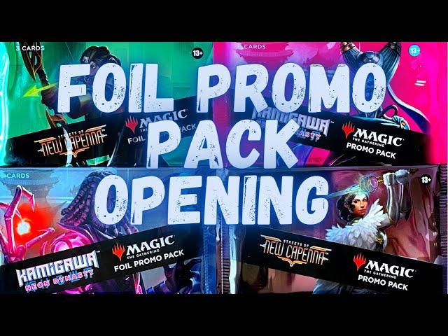 MTG Foil Promo Pack Opening #7 - Let's Crack Open Some Streets of New Capenna Promo Packs!