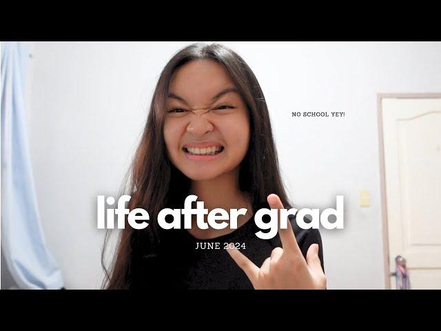 Life after SHS grad‍️ || getting my life together [no edit vlog]