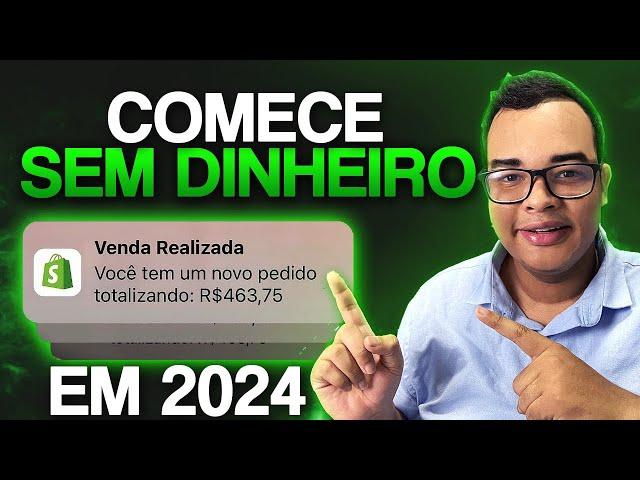 COMO VENDER NO DROPSHIPPING SEM DINHEIRO EM 2024 venda sem 1 real