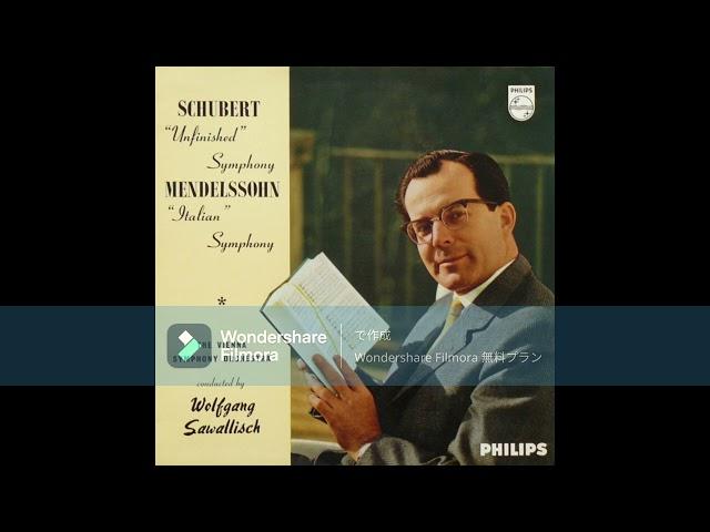 [High quality] Mendelssohn - Symphony No. 4 'Italian'/ Wolfgang Sawallisch &  Wiener Symphoniker