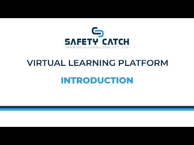 Safety Catch - Online Course Introduction