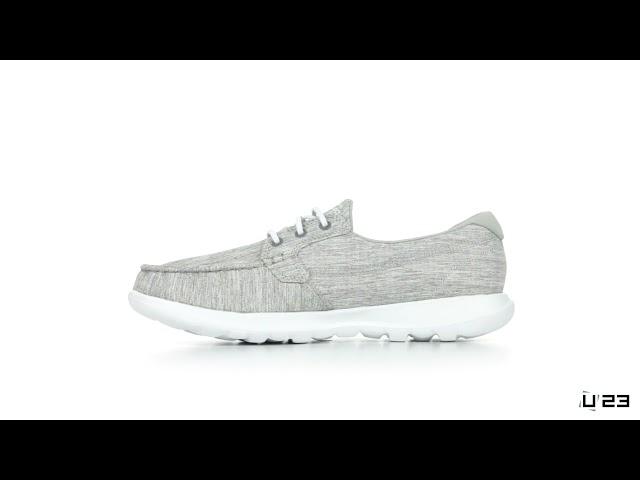 Skechers Go Walk Lite-Isla (gris)