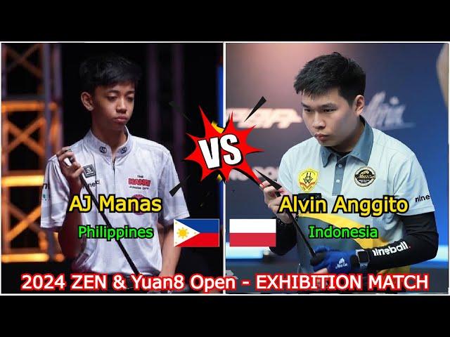 AJ Manas vs Alvin Anggito | 2024 ZEN & Yuan8 Open - EXHIBITION MATCH