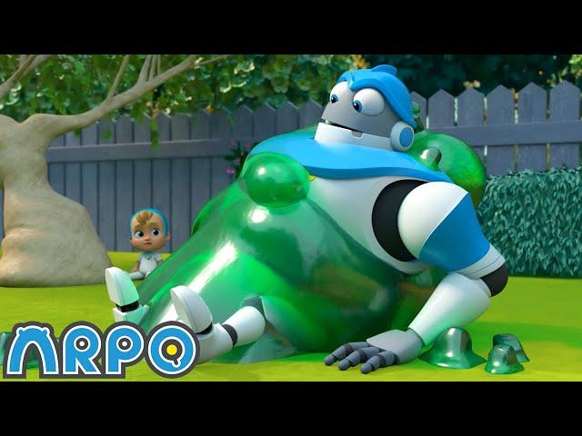 Limezilla Lives! + 60 Minutes of Arpo the Robot | Kids Cartoons | Playtime for kids