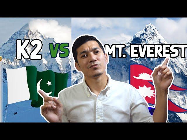 K2 vs Mount Everest || why k2 is harder than Everest??