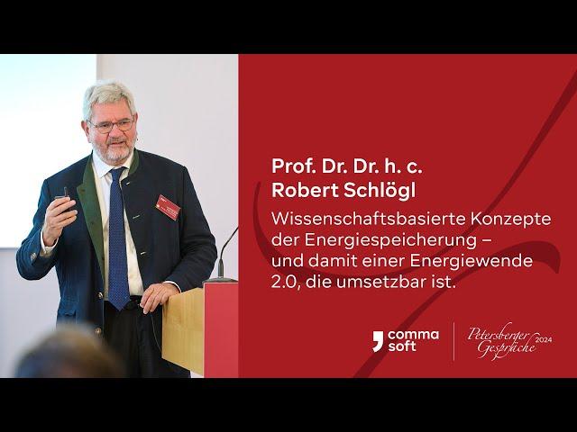 Energiewende 2.0 durch neue Konzepte der Energiespeicherung – Vortrag von Prof. Robert Schlögl