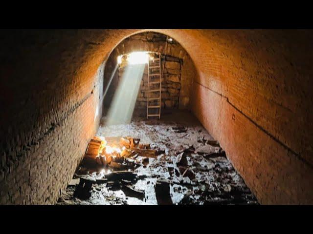 Homeowners Discover Secret Tunnel Under Their House