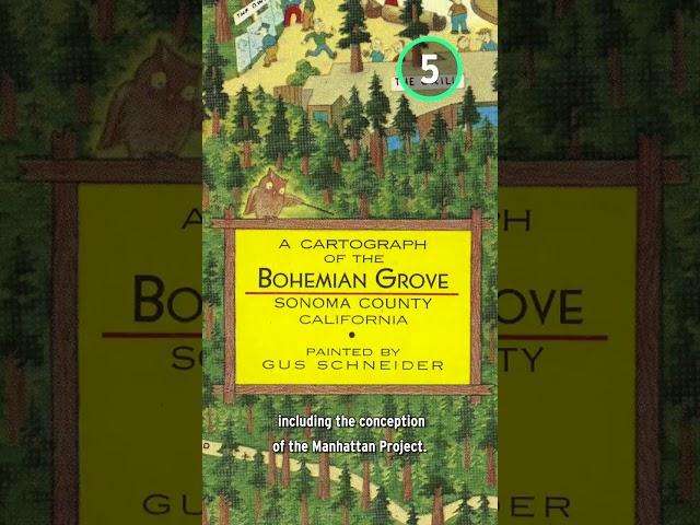 Top 10 Most Secretive Places in the World: Bohemian Grove #Shorts