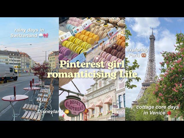 Pinterest girl romanticising life, cottage core days, grocery runs, exploring Paris, yum food+more