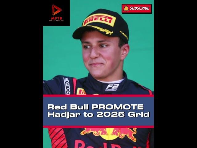 Hadjar CONFIRMED at Racing Bulls for 2025  #f1 #formula1