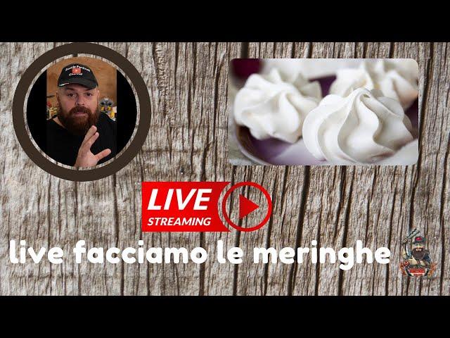 Live dalla cucina Meringhe in compagnia