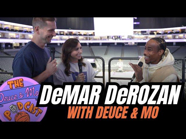 DeMar DeRozan on joining the Kings & love for the game with Deuce & Mo