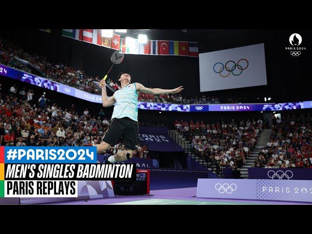 Men's Singles Badminton FULL FINAL | Paris Replays