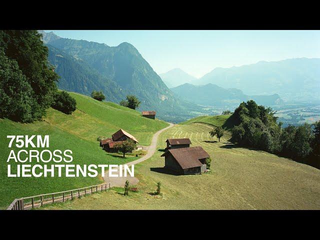 Walking 75 km Across Liechtenstein