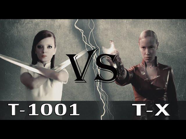 Т-Х (Терминатор) vs Т-1001 (Терминатор)