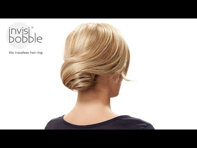 retro roll - easy invisibobble hair tutorial by Denise Bredtmann