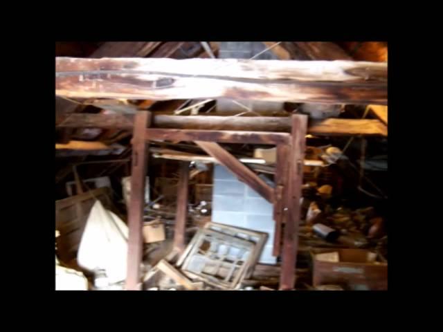 Interior of Timmouth Vermont Historic Barn home - in danger of being demolished!