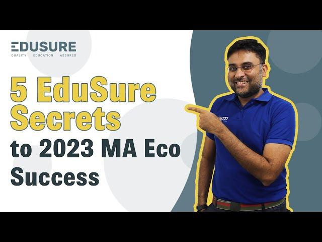 EduSure Secrets for Eco Topper 2023 New Batch Starting 4th July!