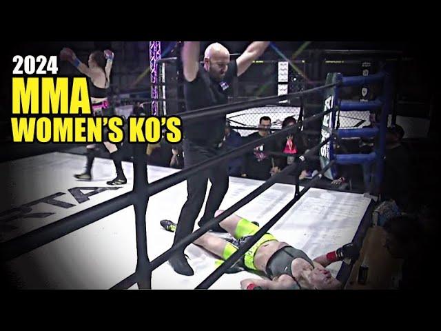 Best Women's MMA Knockouts November 2024