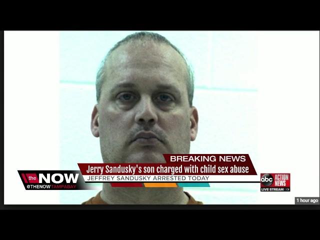 Jerry Sandusky's son Jeffrey charged with child sexual abuse