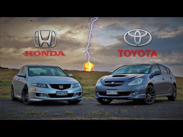 Toyota Caldina GT-Four vs Honda Accord Type S