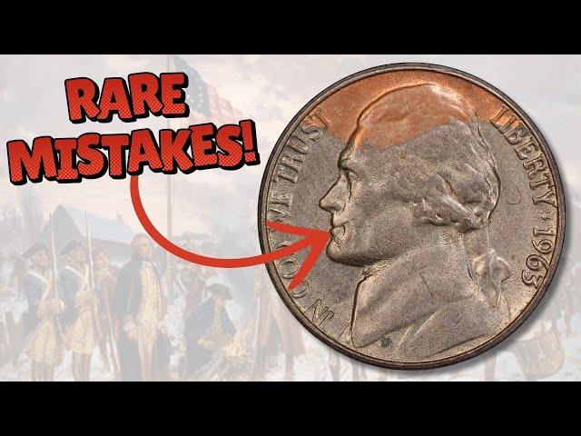 11 Rare Nickel Errors! Valuable Coin Mistakes to Look For!