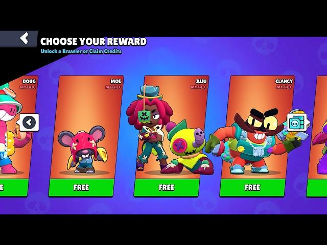 CHOOSE YOUR REWARD  New Brawler JUJU For Free?!  Brawl Stars