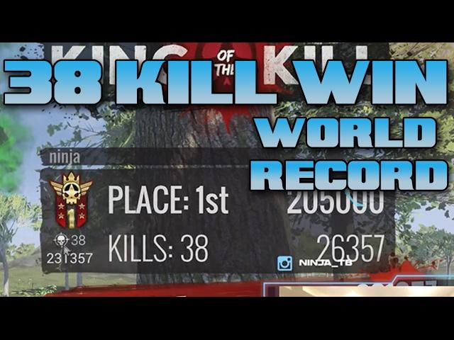 38 Kill Solo Win! (H1Z1 World Record!)