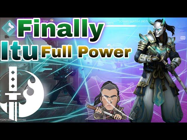 FINALLY ITU AT FULL POWER ️ | Shadow Fight Arena 4 : Itu All Talents First Gameplay | Unity SFA 