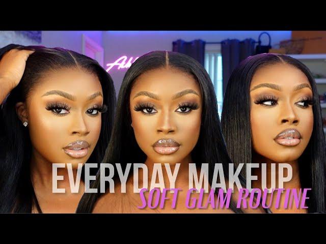 *DETAILED* STEP BY STEP WOC EVERYDAY SOFT GLAM MAKEUP ROUTINE FOR BEGINNERS | ASHLEY DIOR