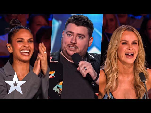 Watch Comedian Kevin Finn Perfect BRITISH Accent Impressions! | BGT 2024