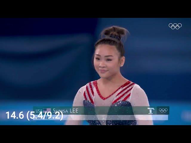 Suni Lee - All Performances in All Around Final (1st Place )