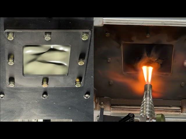 Tektrasil - 1,200°C Torch Testing Results