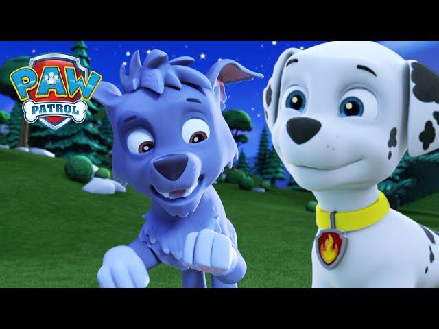 Rocky turns into a Werewolf on a camping trip and more! - PAW Patrol UK - Cartoons for Kids