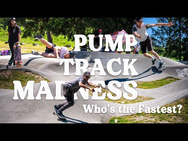 FASTEST PUMP TRACK SKATING CHALLENGE