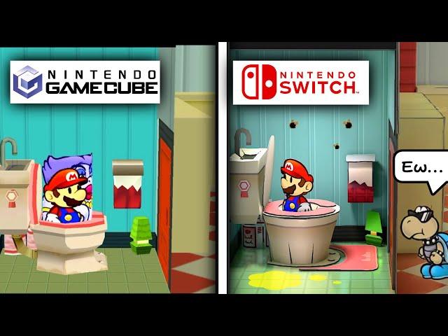 46 Little Changes Between Paper Mario TTYD Remake and the Original! (Part 6)