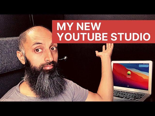 Making My New YouTube Studio and Home Office | The Travel Tips Guy