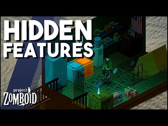 Hidden Features in Project Zomboid! Secret Things Project Zomboid Doesn't Tell You About!