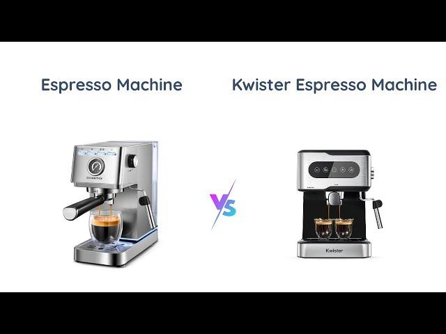 Espresso Machines Comparison: 20Bar vs Kwister - Which One Wins?